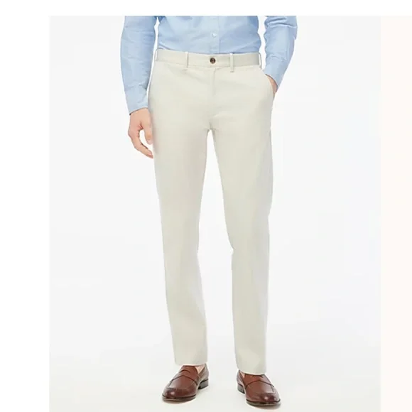 Mens NWT J. Crew Factory Stone Straight-fit flex chino pant SZ 32X34 - Picture 1 of 6